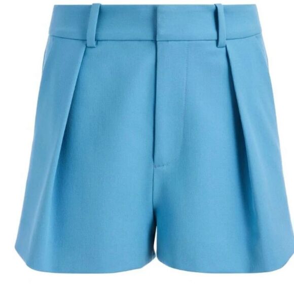 Alice + Olivia Gary pleated shorts NWT Size 8 $276 - Picture 7 of 8